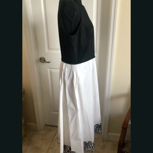 Tahari by Arthur S. Levine’s Cotton Colorblock Dress - Picture 11 of 12